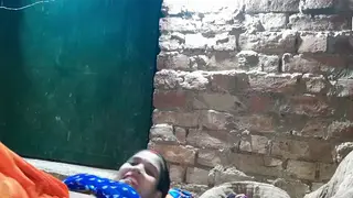 Busty Indian Woman Takes Anal and Blowjob in Standing Gangbang