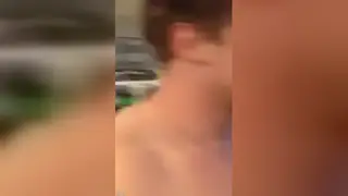 Redhead Shows Off His Hairy Ass in Public
