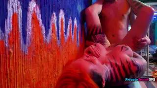 Blonde Amateur Takes It Deep Anally on Cam