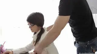 Teacher and Student Cross the Line at the Desk