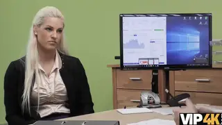 Blonde European Teen Auditions for Casting Cash