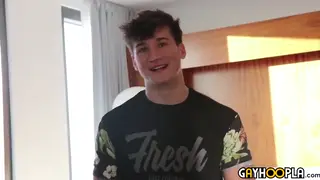 European Stud Shows Off His Massive Asset