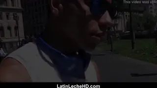 Latino Jock Picked Up Outdoors for Bareback POV