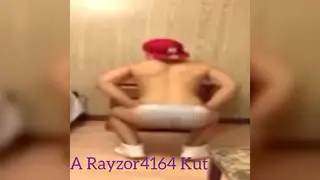 Muscular Twink Shows Off His Ass in Underwear