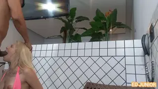Blonde Latina Takes Deep Anal in Passionate Session