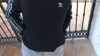 Arab Woman Gives Tourist a Handjob Outdoors