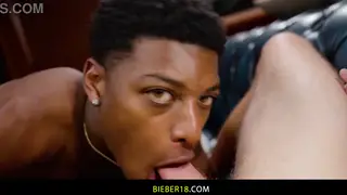Guys Share a Slow Blowjob on Camera