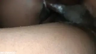 Wife Rides Her Husband Until Creamy Finish