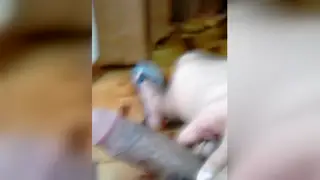 Amateur Guy Enjoys Slow Hand Relief on Camera