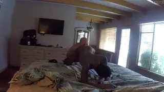 Redhead Stepfather Dominates Tight Black Partner