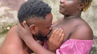 BBW Neighbor Surprised by BBC During Outdoor Bondage