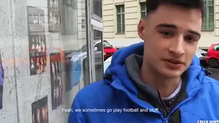Czech Stud Takes Bareback POV Ride for Cash