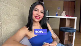 Petite Latina Drains a Thick Cock in POV