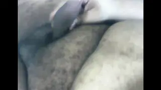 Bear Stroking His Uncut Cock to a Hot Finish