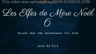 European Milf Commands Holiday Wax Session in French