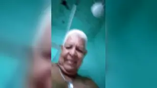 Hairy Brazilian Bear Strokes Thick Cock to Explosive Cumshot