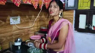 Curvy Indian Stepmom Bathes Outdoors, Igniting Stepson's Lust