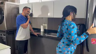 Petite Latina Plumber Gets Deepthroat and Hard Pounding in Every Position