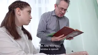 Mature Tutor Commands a Private Lesson