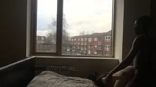 Curvy Wife Takes BBC by the Window for All to See