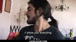 Latino Hipster Takes Raw Cock and Sticky Facial