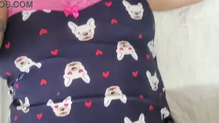 Curvy Latina Enjoys Solo Lesbian Play on Camera