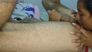 Latina BBW Takes Anal and Blowjob in POV Interracial