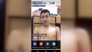 Asian Guy Pleasures Himself in Quiet Solo Session