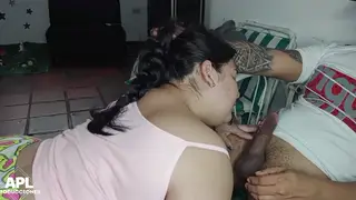Voluptuous Brunette Shows Off Oral Skills in Montage