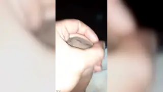 Guy Helps Friend's Buddy Out With a Slow Handjob Session
