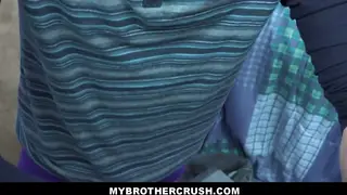 Twink Stepbrother Takes Bareback POV Before Running Away
