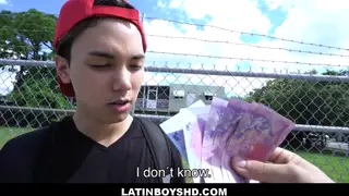 Slim Latino Twink Takes Bareback Cash Offer POV