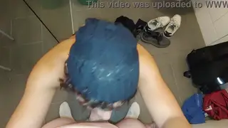 European Twink Swallows Monster Cock in Rough Interracial Session