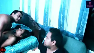 Indian Couple Invites Friend for a Casting Threesome