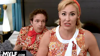 Stepmom Welcomes Stepson for a Titjob Before Anal