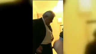 Mature Latino Daddy Dominates Partner in Suit
