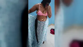 Indian MILF and Lover Share a Stocking-Clad Lesbian Massage