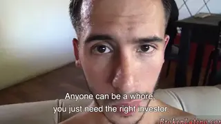 Latino Newcomers Try Bareback Blowjob for First Time