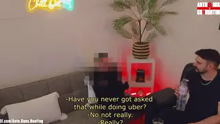 Middle Eastern Driver Returns for Blowjob and Handjob in Car