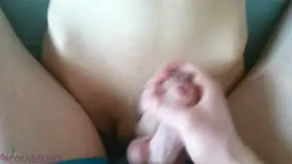 Bound Twink Gets a Handjob Until He Cums