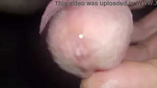 POV Edging Session Teases Sensitive Frenulum