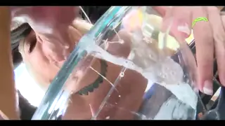 Throat Guru Swallows Cock After Cock in Deepthroat Marathon