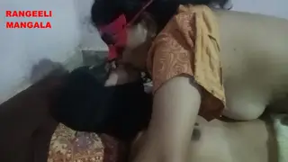 Indian Housewife Submits to Bondage and Oral Control