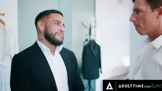 Straight Best Man Rides Uncut Cock in Bareback Interracial Scene