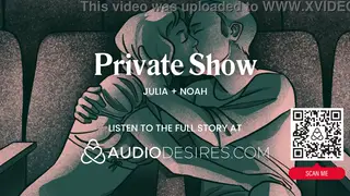 Couple Teases with Fingering During a Film Screening