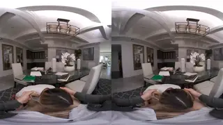Blonde Asian Petite Rides and Takes Doggystyle in VR