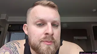 Muscular Bear Dominates Roommate in POV Bedroom Fantasy
