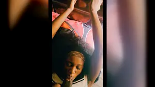 Ebony Teen Rides Boyfriend in First Interracial Encounter