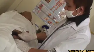 Asian Twink Gets Pissed On Then Fucked in Anal by Doctor