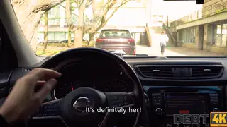 Russian Brunette Pays Debt Through POV Encounter